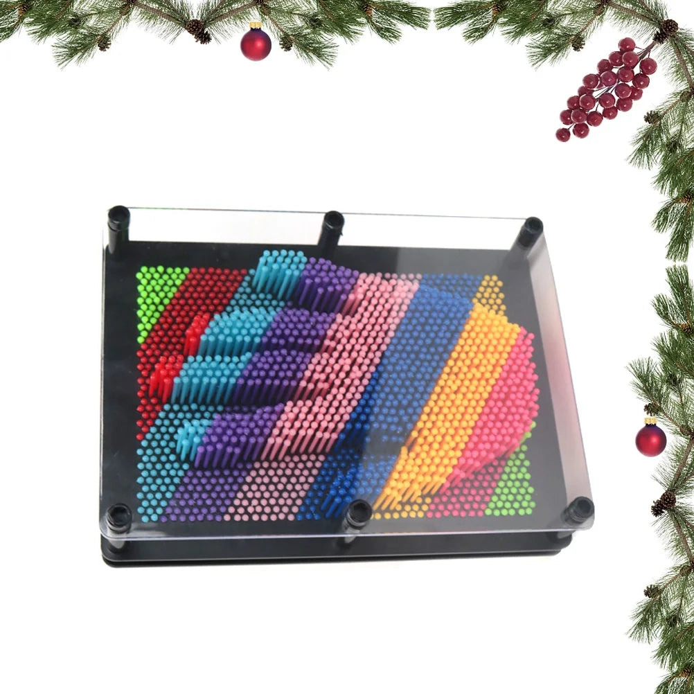 Plastic 3D Pin Art Handprint Toy D6921