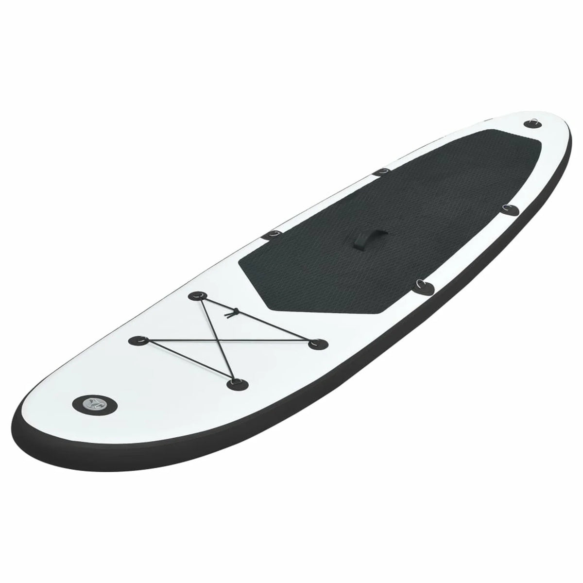 Inflatable Paddleboard Set Black and White B536