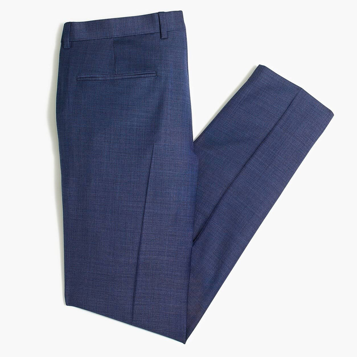 Slim Thompson Suit Pant in Worsted Wool Marina Blue 35x32 U491906
