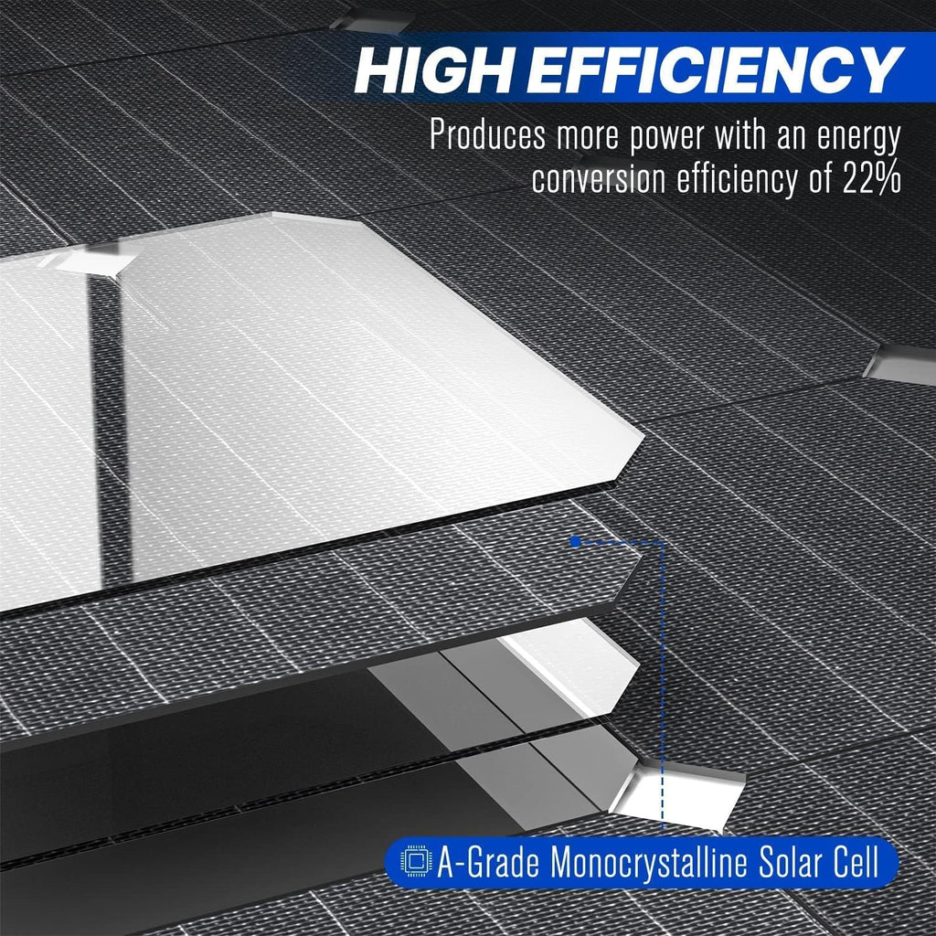 Flexible 100W 12V Monocrystalline Solar Panel D44885