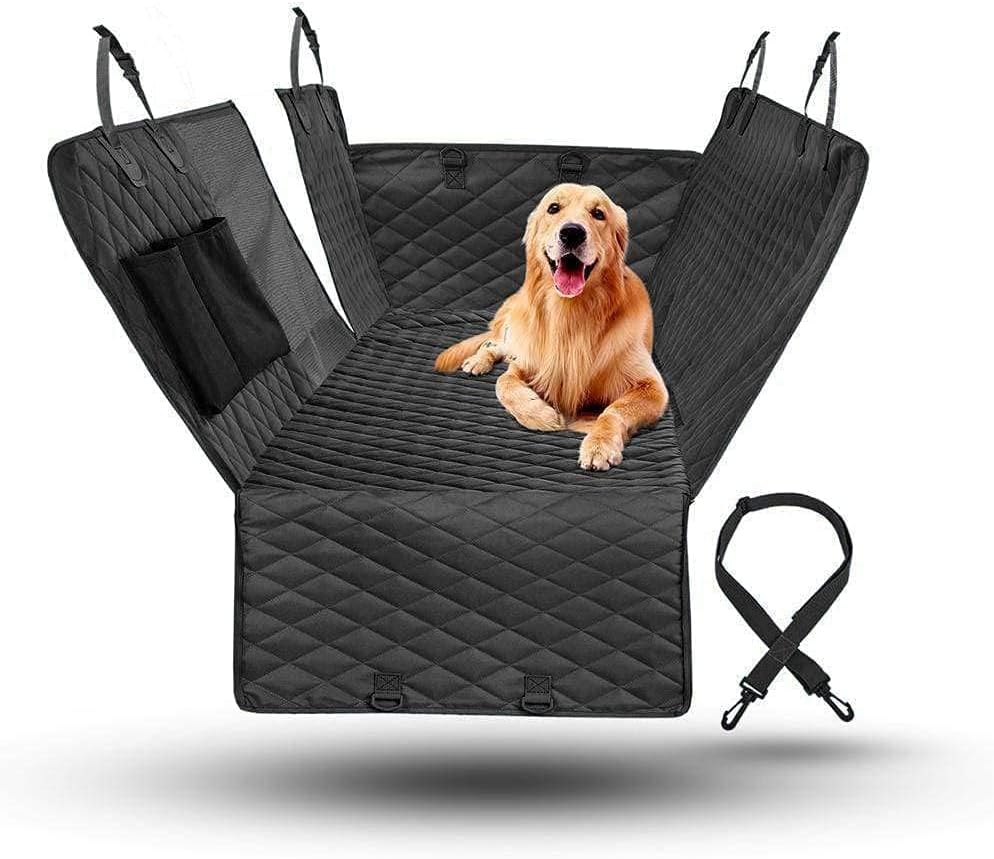 Waterproof Nonslip Dog Car Seat Cover with Storage Pocket V684300