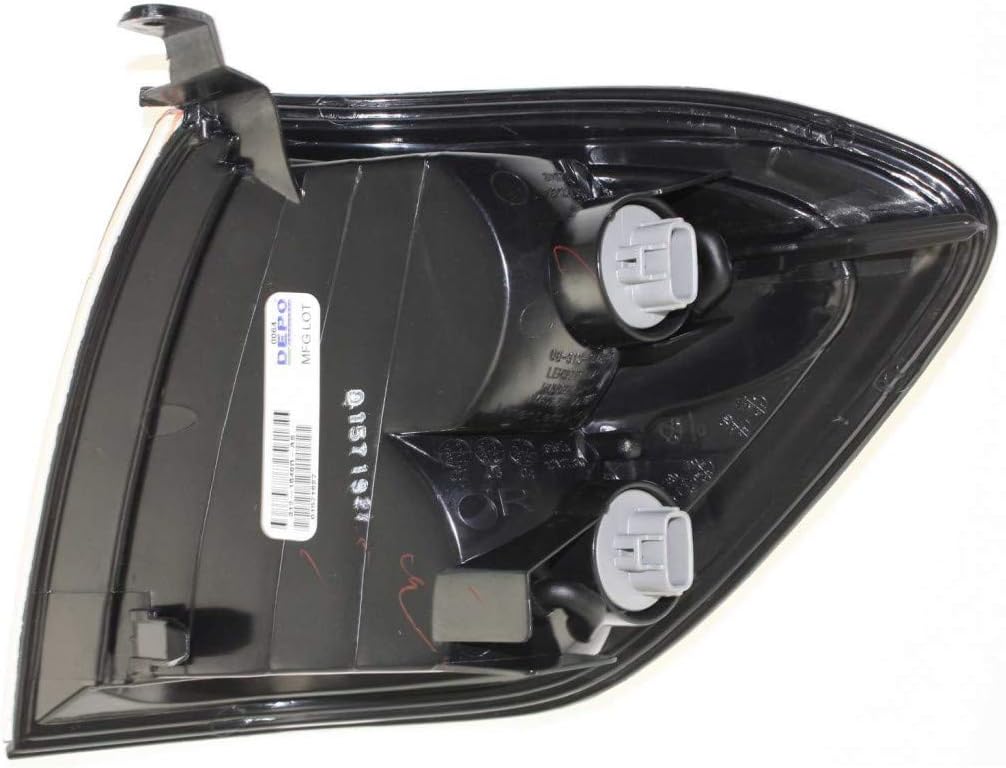 Passenger Side Signal Light Assembly for Toyota Sequoia 2001 2002 2003 2004 Pack of 2 D3824