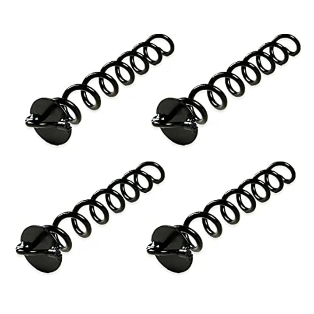 4 Pack Spiral Tie Out Stake Ground Anchor for Dogs, Tents and Trees Y3551