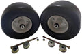 White Solid Tire Set of 2 G291