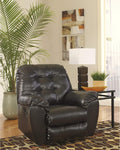 Chocolate Faux Leather Rocker Recliner F607
