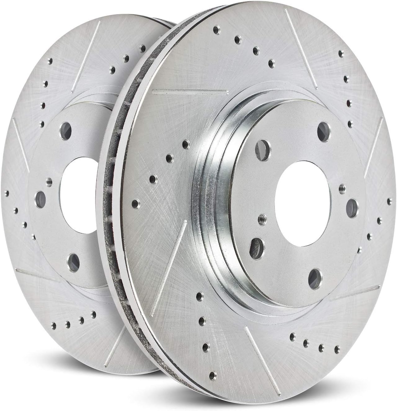 Rear Drilled & Slotted Rotor Pair J43239