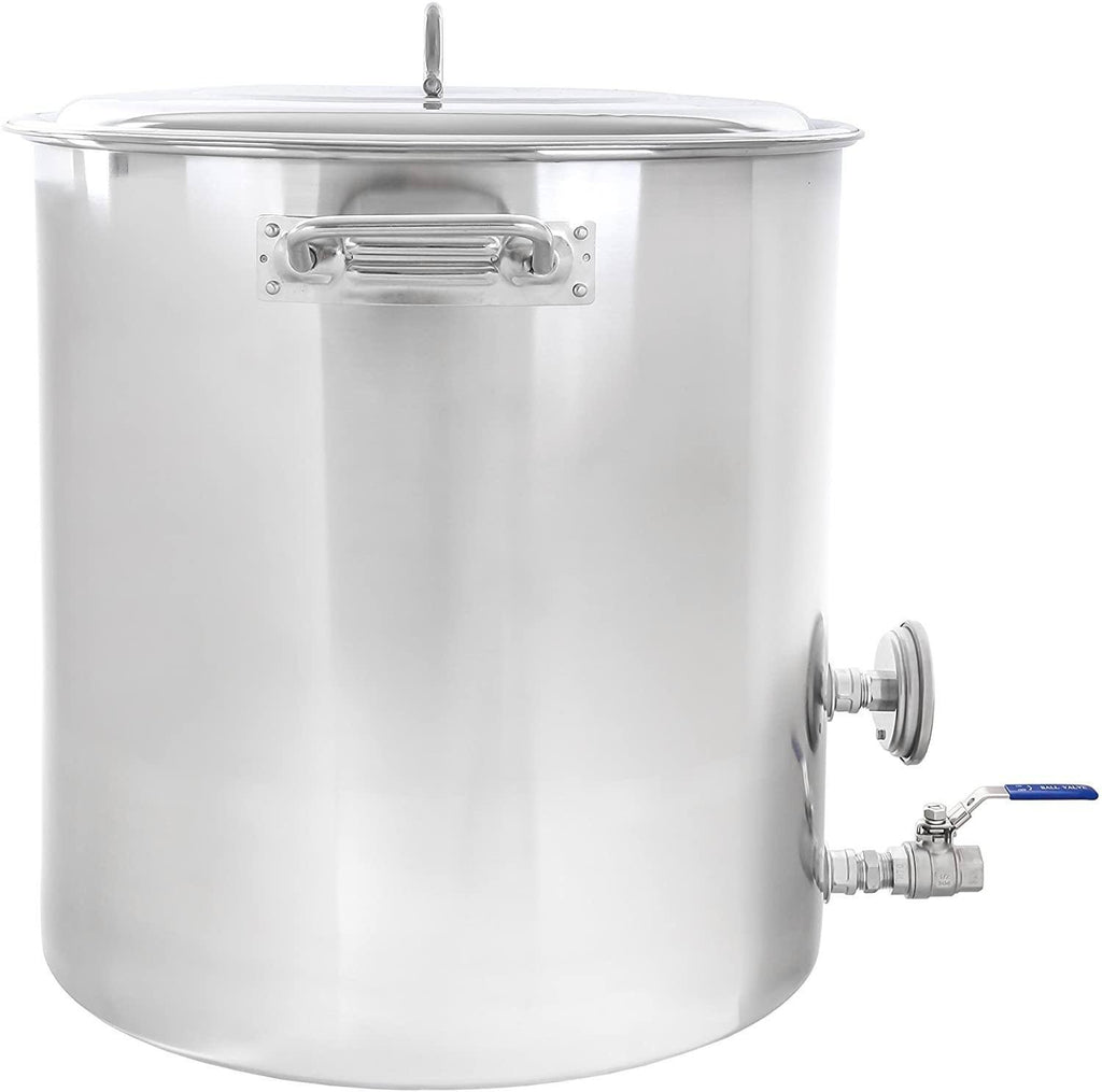 Stainless Steel Home Brew Kettle Stock Pot N43620
