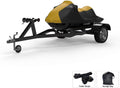 Yellow/Black Jet Ski Cover with Trailer Straps and Storage Bag K90890