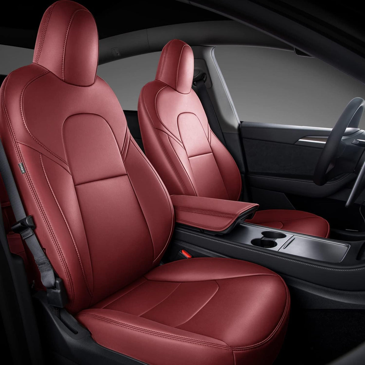 Faux Leather Full Set Seat Cover for Tesla Model 3 H809407