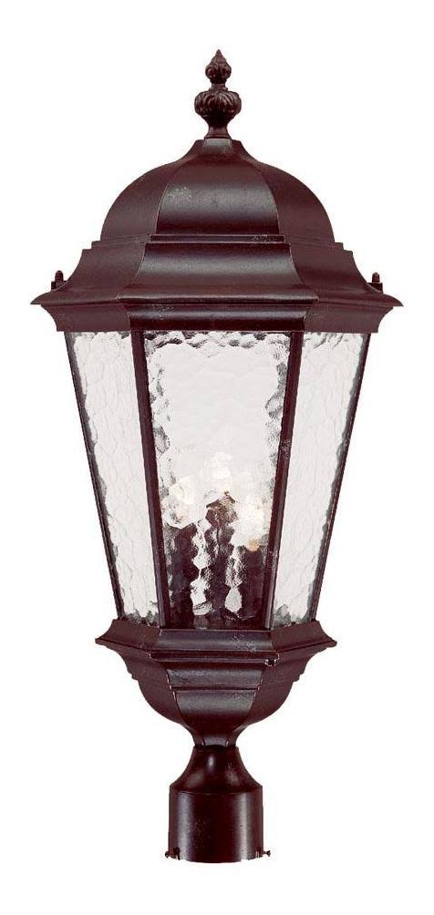 3-Light Post Mount Light U588