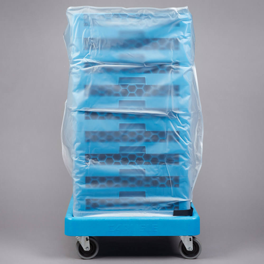 36" Clear Glass Rack Dust Cover R12514
