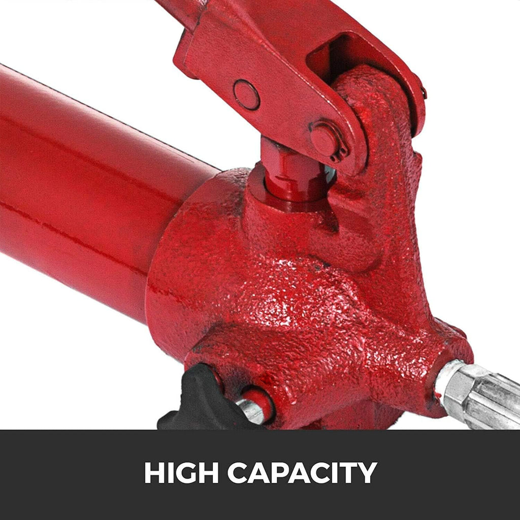 10 Ton Porta Power Kit with 78.7 inch Oil Hose Hydraulic Jack B95389