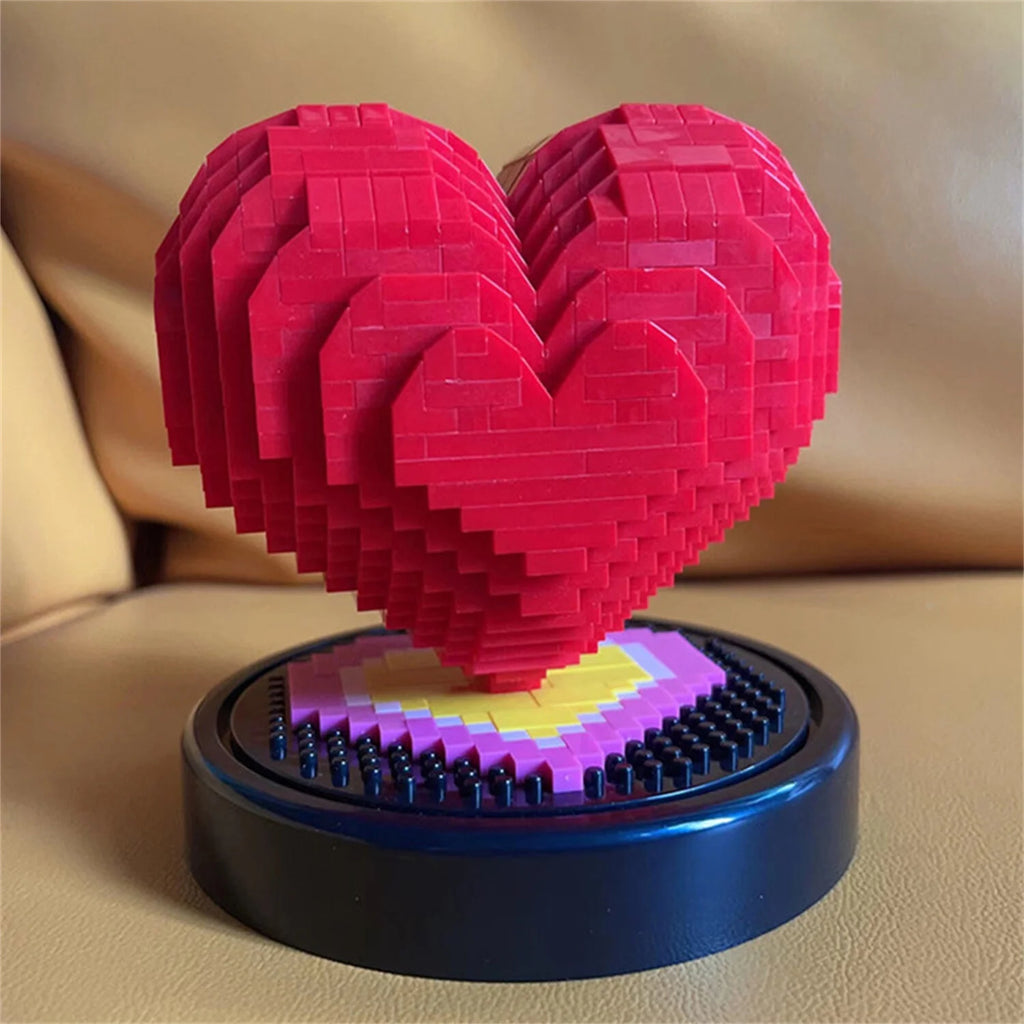 Rose Bouquet Building Blocks STEM Toy X97354