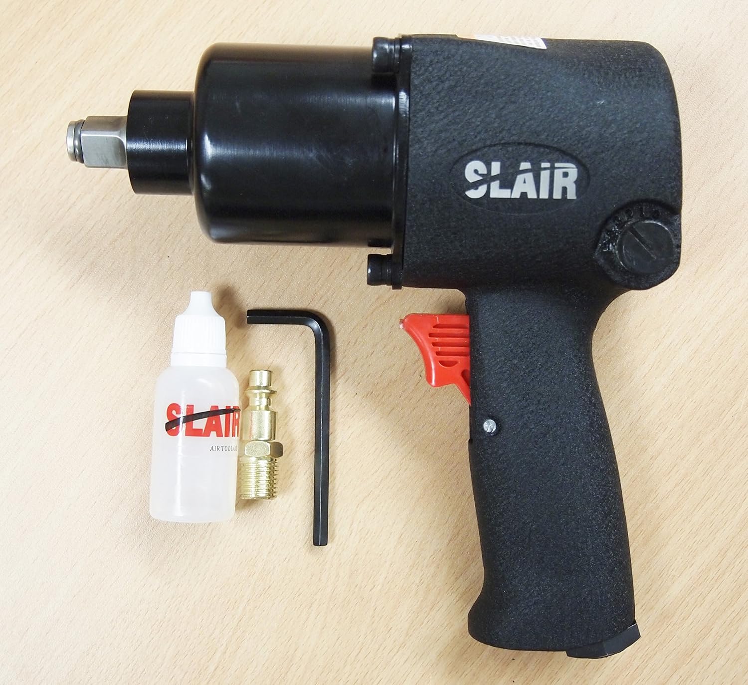 1/2" Twin Hammer Air Impact Wrench 950ft/lb Pack of 2 S544