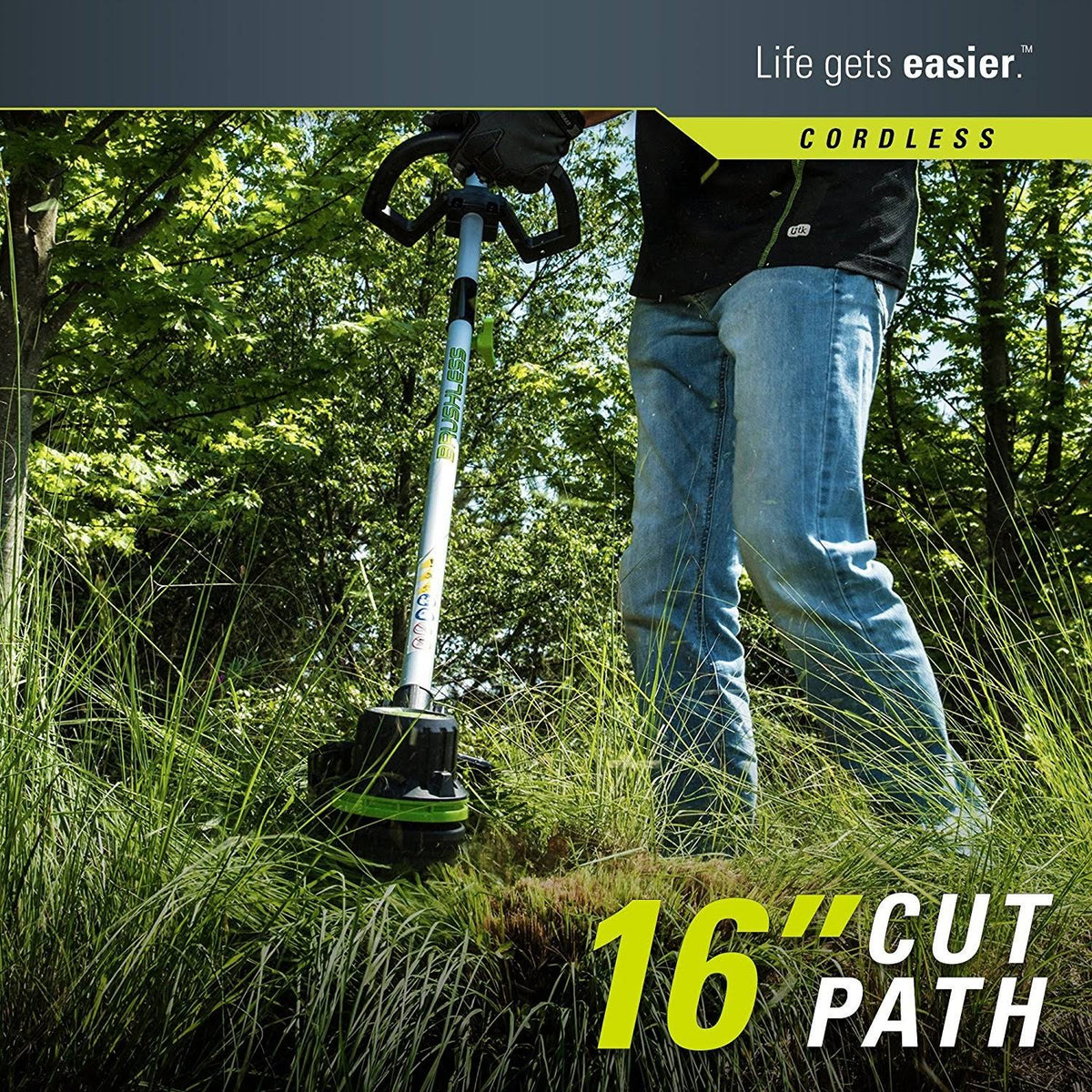 80V Cordless String Trimmer and Blower Combo V10066