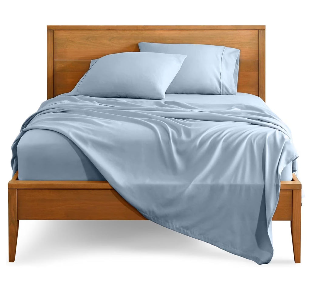 Queen 4 Piece Microfiber Sheet Set with Pillowcases Z822945