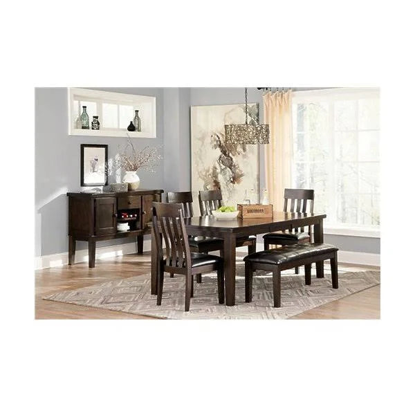 Dark Brown Dining Uph Side Chair Set of 2 R3009