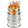 Portable Camping Wood Stove with Storage Bag P981368