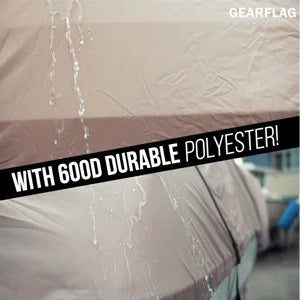 Pontoon Boat Cover 600D Marine Grade Waterproof W473026
