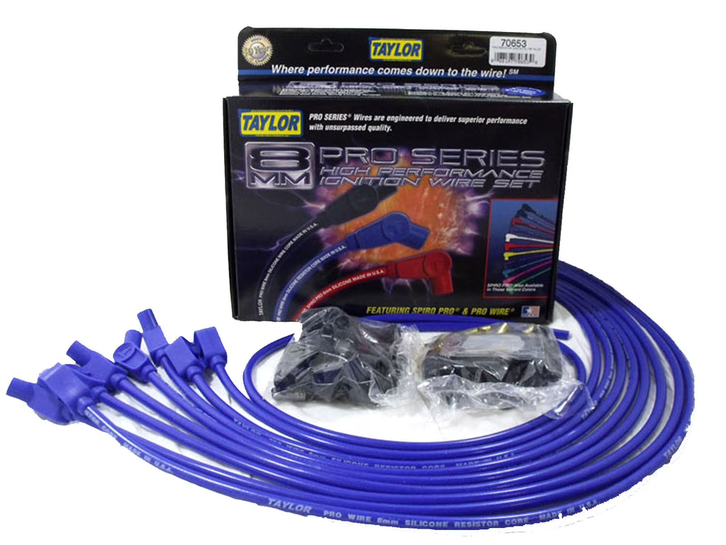 8mm Blue Spark Plug Wire Set P34501