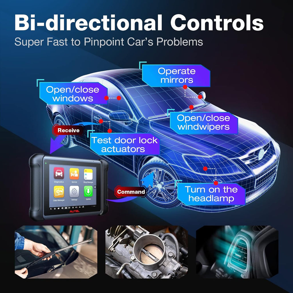 Autel Maxisys MS906S Auto Scanner with Bluetooth ECU Coding A4878
