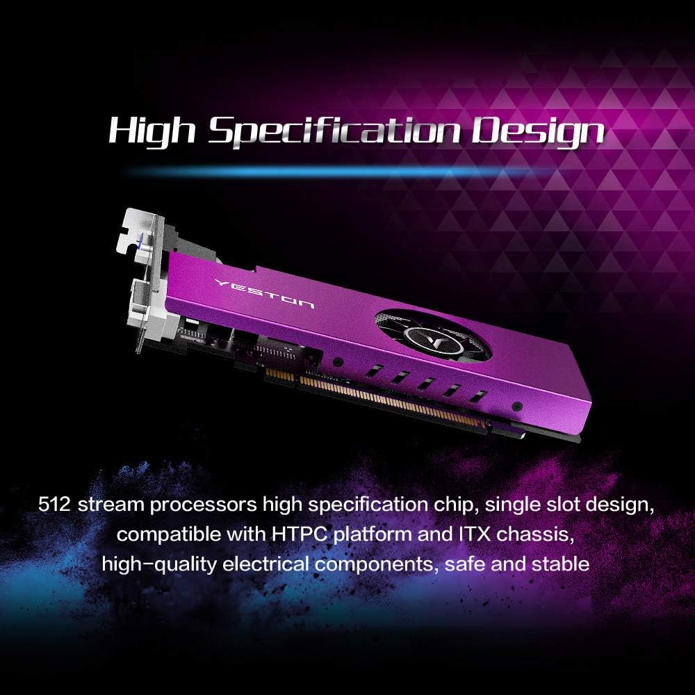 Graphics Card 4GB GDDR5 128Bit 6000MHz VGA HDMI DVI-D U395411