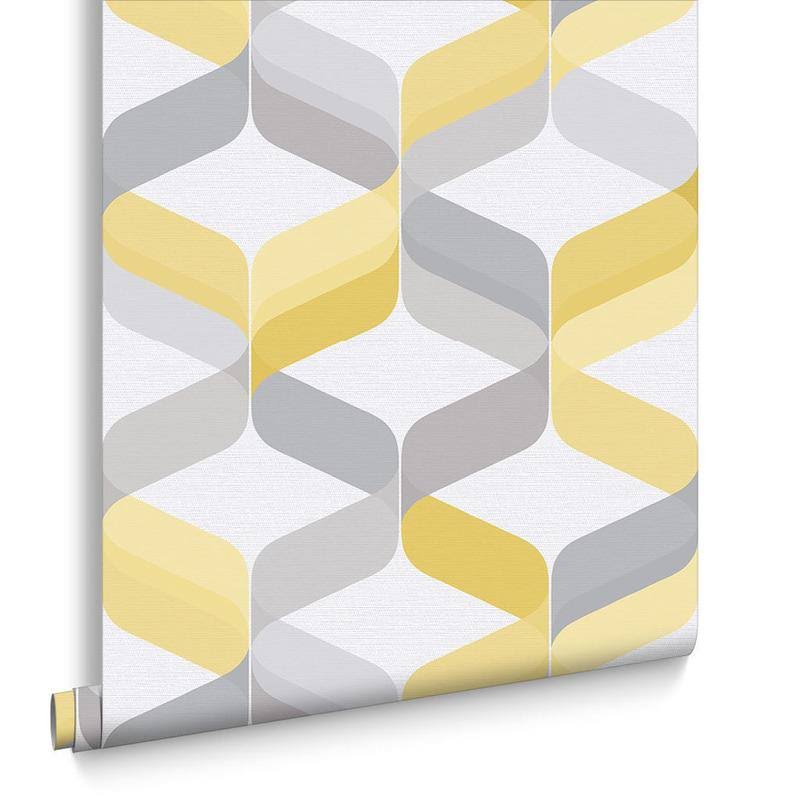 Retro Aqua Wallpaper B85672