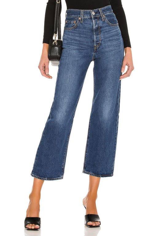 Ribcage Straight Ankle Jeans E427437