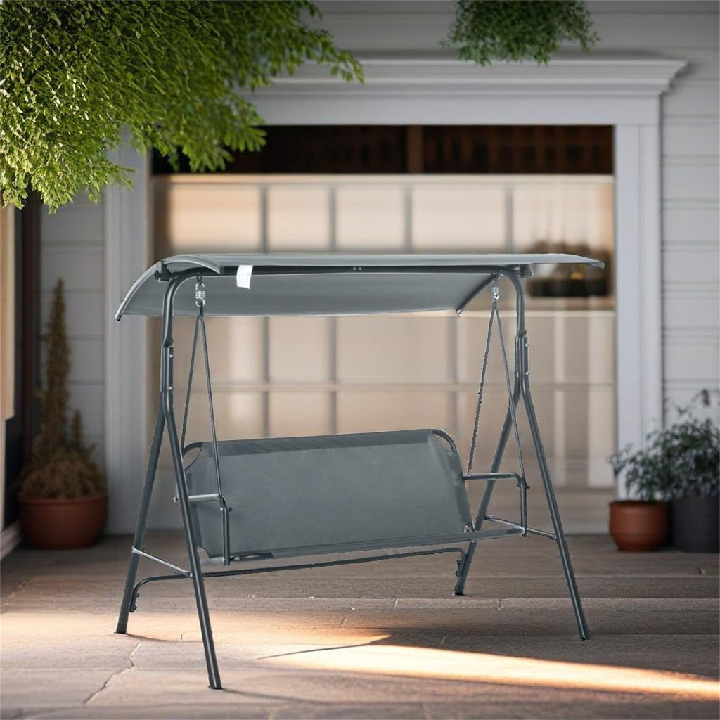 3-Person Porch Swing with Stand P19619
