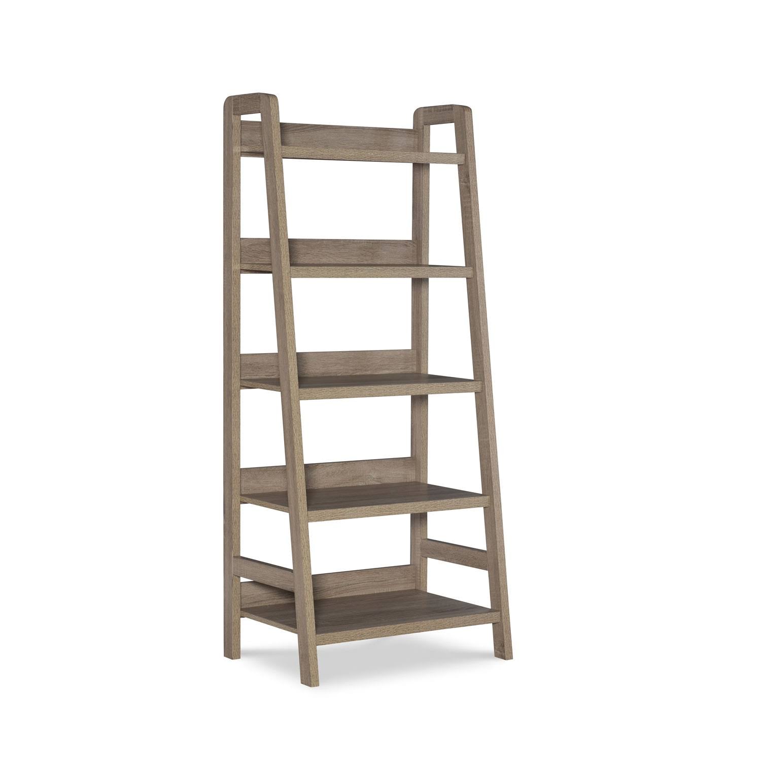 Grey Ladder Bookcase I4530