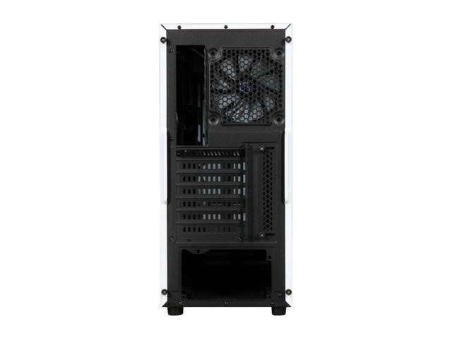 White Steel / Plastic ATX Tower Computer Case T13245