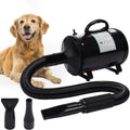 3.2HP Pet Grooming Hair Dryer with Hose, 3 Nozzle Options, Pack of 2 C136