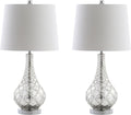 Mercury Silver Glass LED Lamp T37262