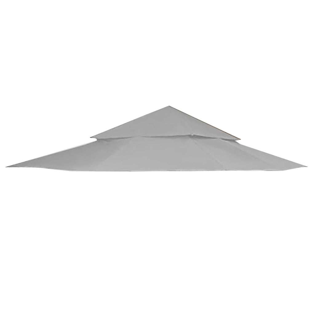 Slate Gray Replacement Canopy Top Cover for 12' x 12' Gazebo M2753