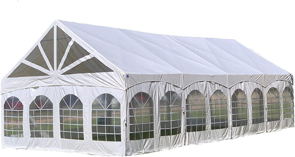 40'x20' PE Marquee Tent Gazebo Shelter with Storage Bags H878