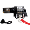 3000lb ATV Winch with Mini-Rocker Switch, Mounting Channel, Roller Fairlead J6116