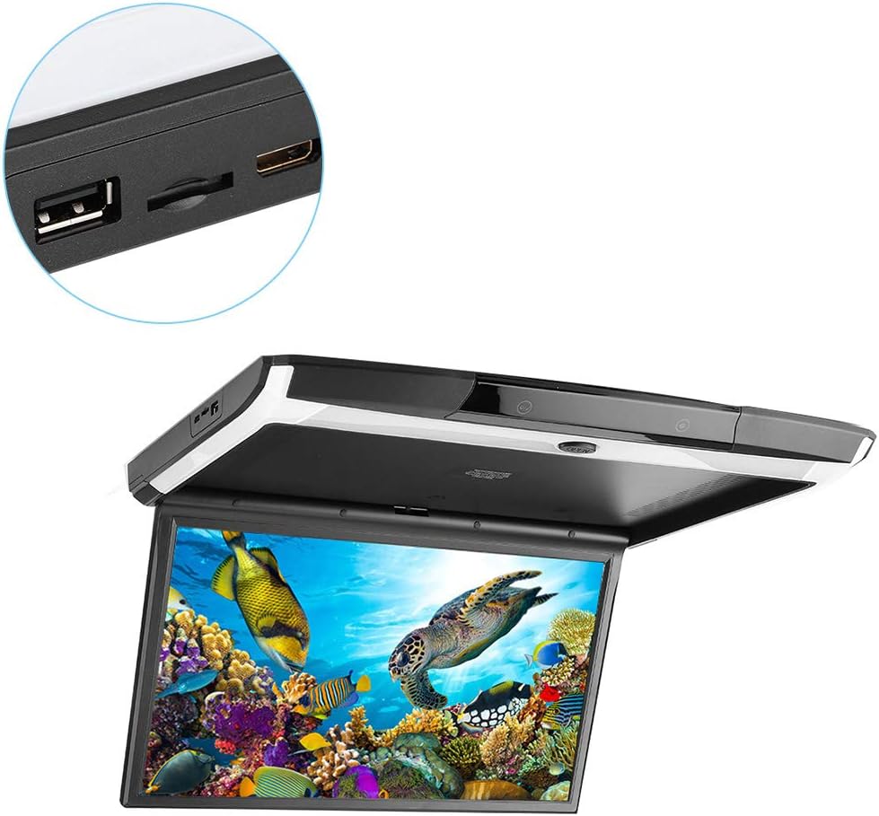 17.3in 1080P IPS Car Overhead Monitor with Built-in Stereo Speakers J928002