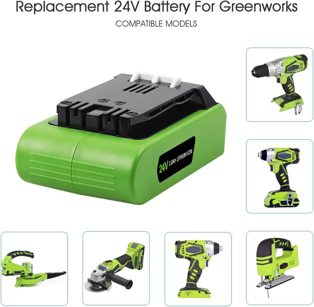 3.0Ah 24V Replacement Battery Pack of 2 M39113