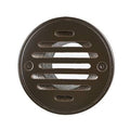 Matte Black Round Grid Shower Drain U2492