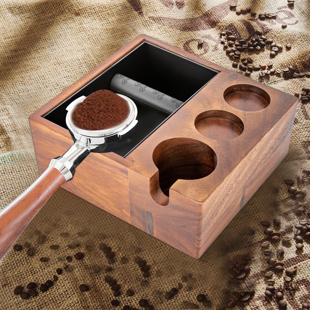 Knock Box Coffee Machine Accessories for 2.28inch Tamper Rectangular S432