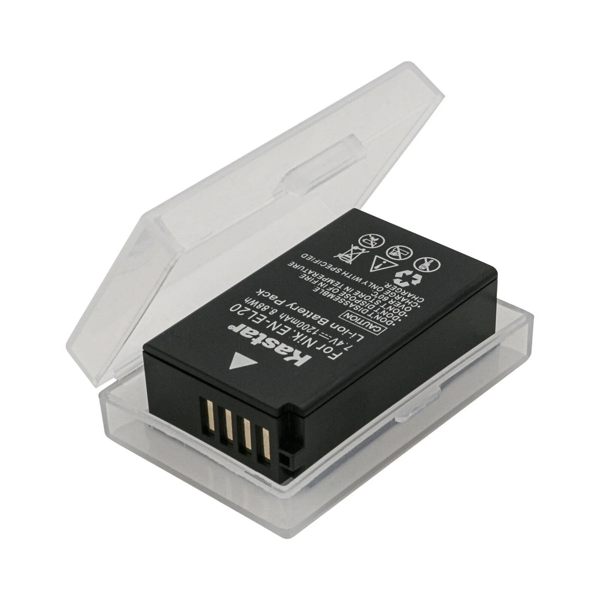 4-Pack EN-EL20 Battery Replacement for Nikon Camera J518