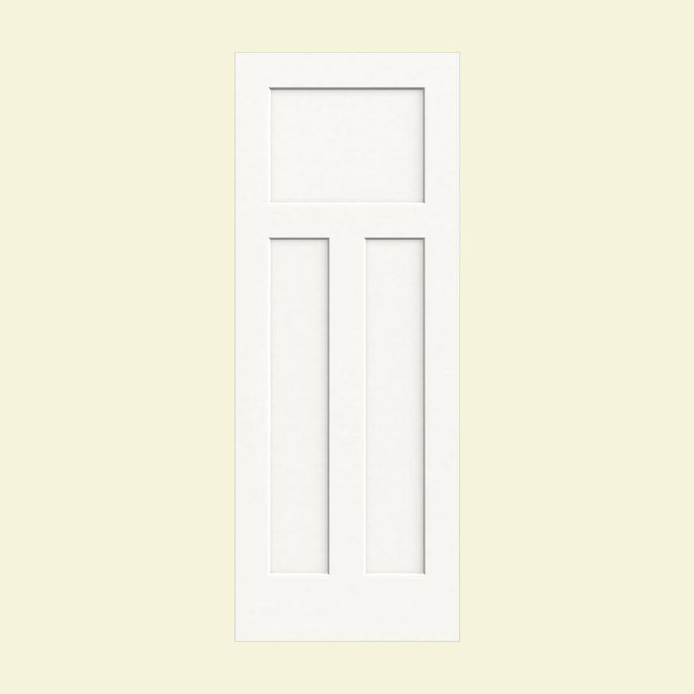 White Painted Smooth Molded Composite MDF Interior Door Slab M958
