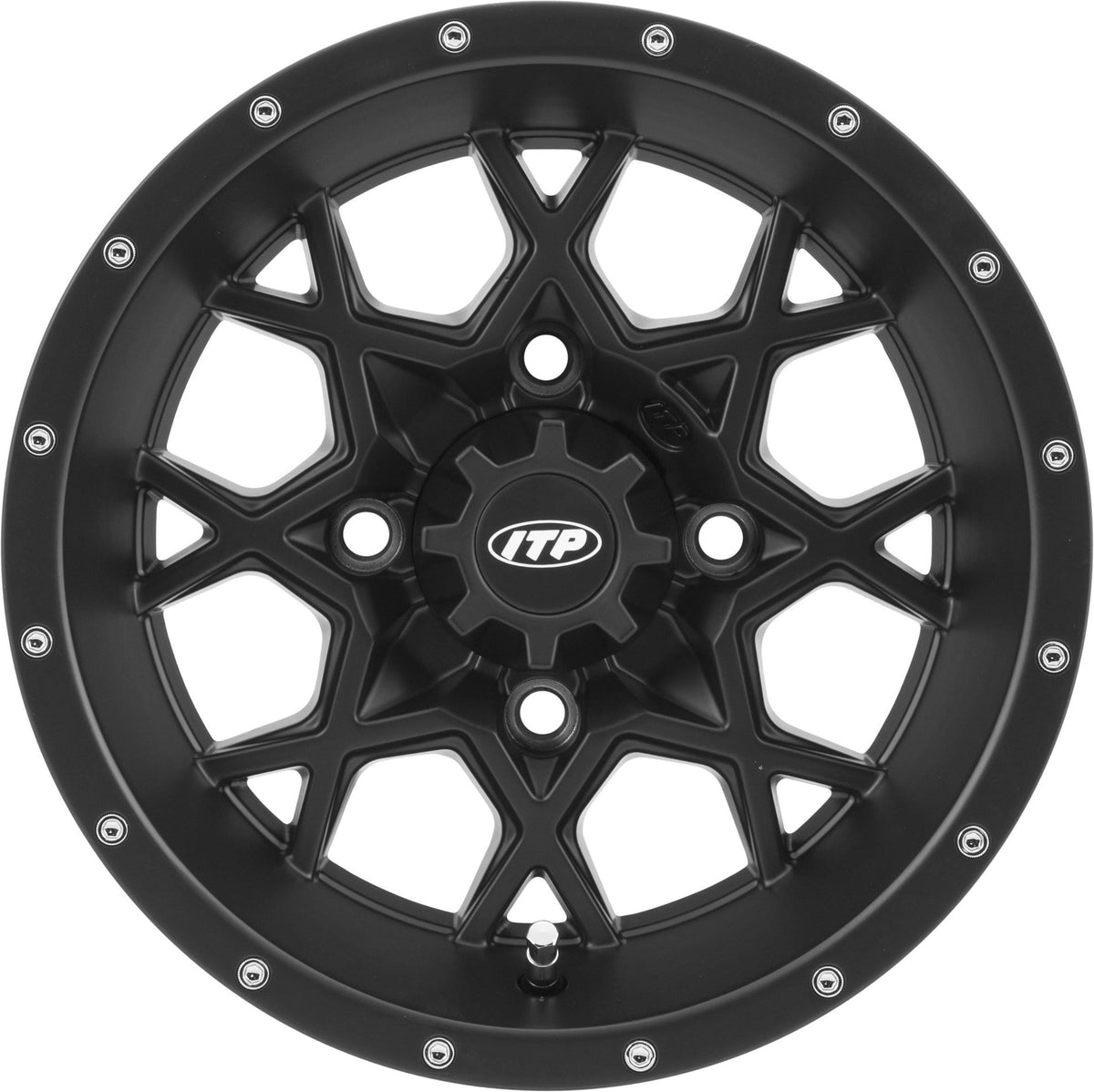 Hurricane Wheel 15x7 Matte Black G91521
