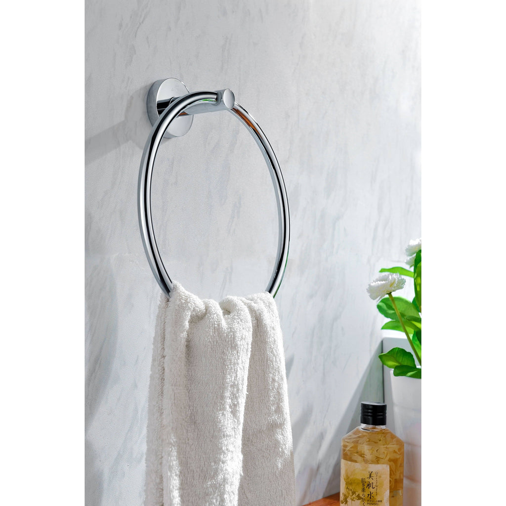 Polished Chrome Towel Ring C76014