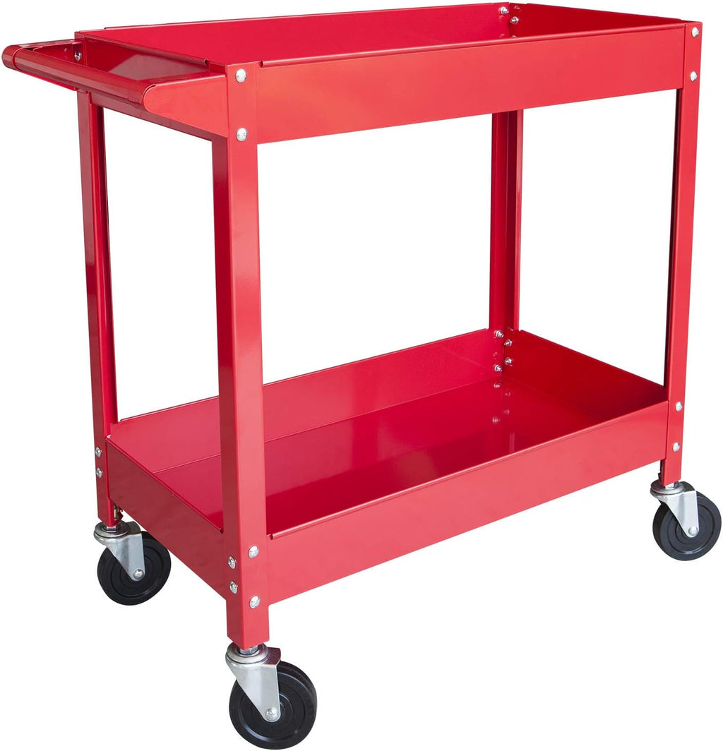 Red 2 Drawer Utility Tool Cart O64082
