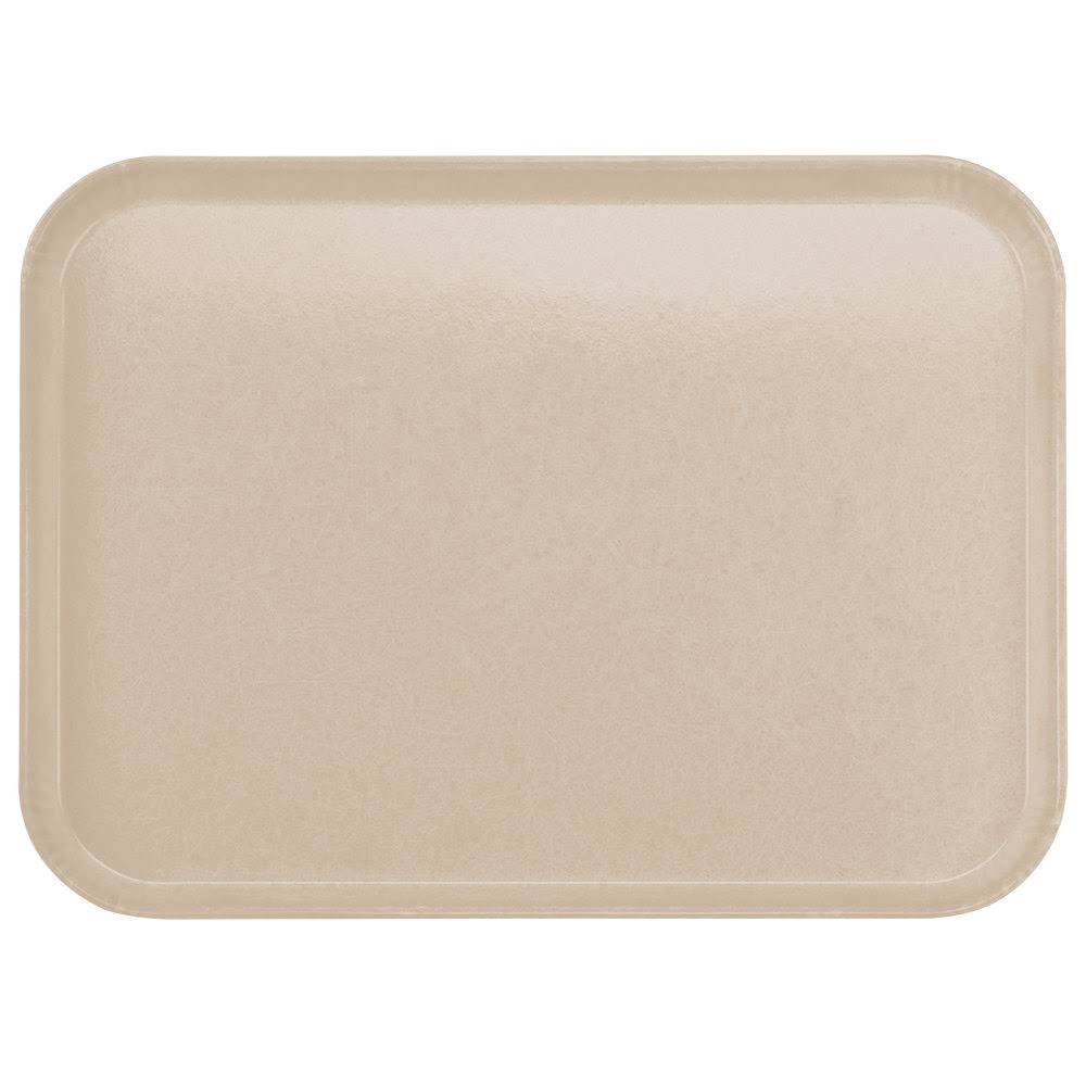 Almond Fiberglass Cafeteria Tray C77267
