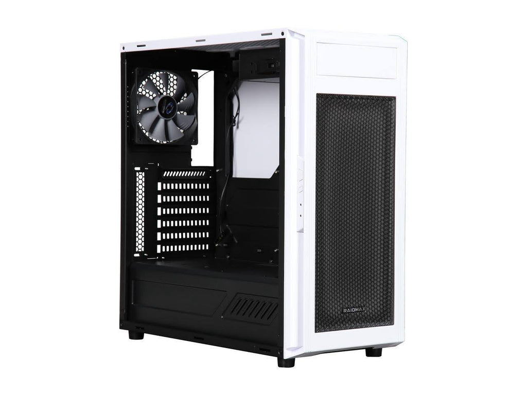 White Steel / Plastic ATX Tower Computer Case T13245
