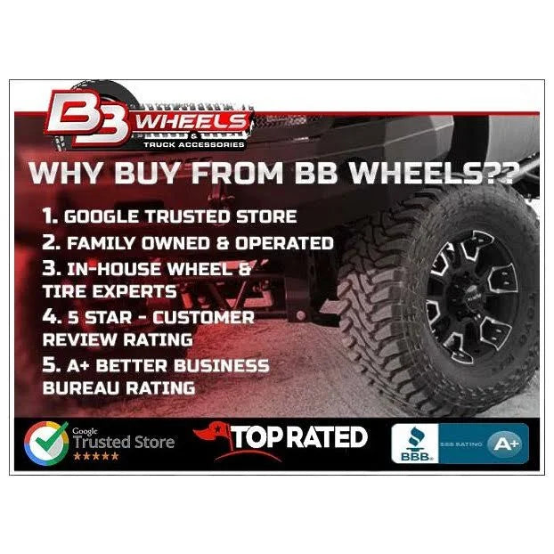 16x8 Black Wheel T882417