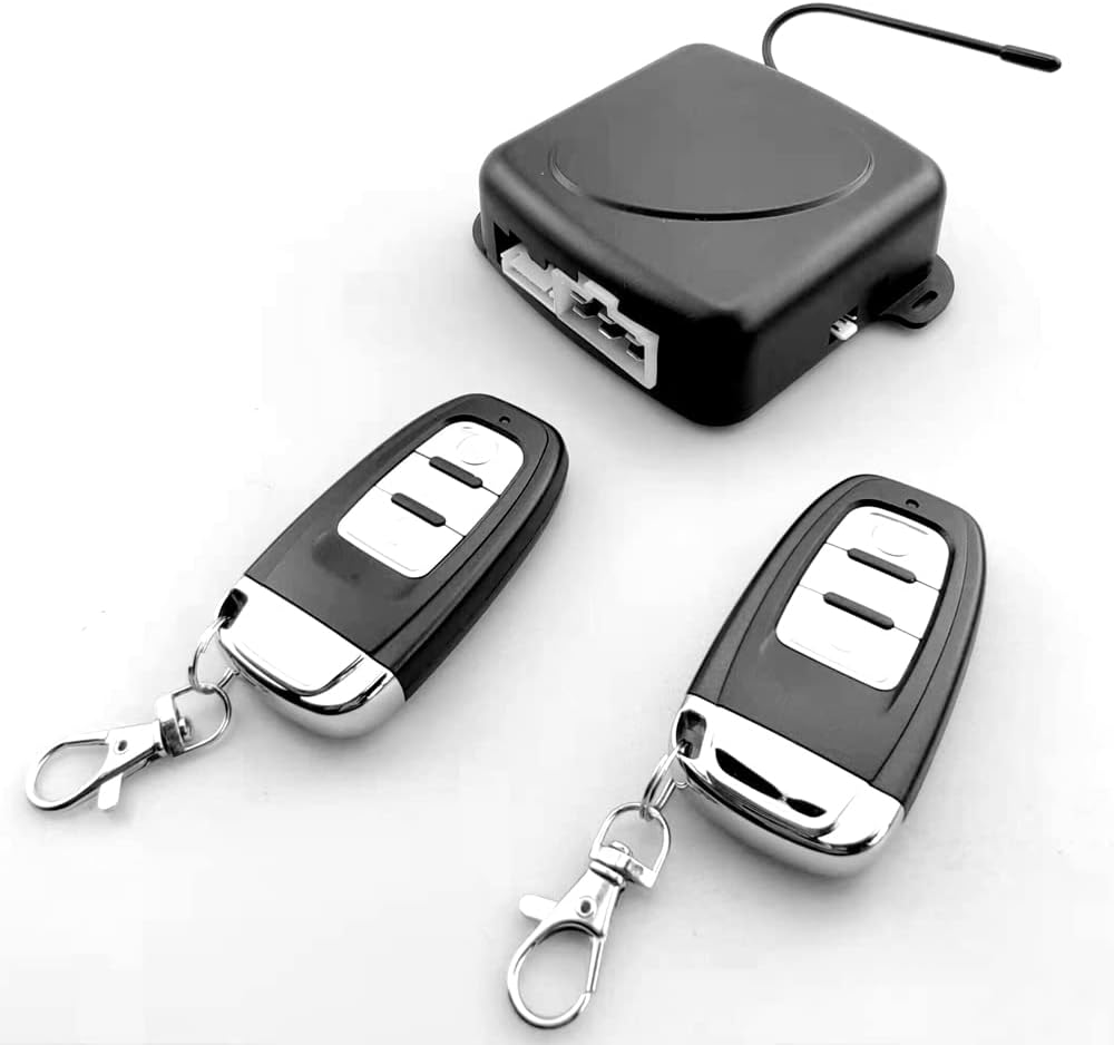 9Pcs Car SUV Keyless Entry Engine Start Push Button Remote Starter Stop System V661585