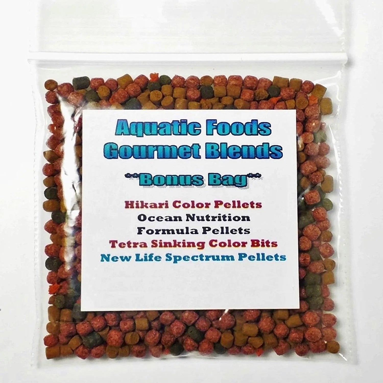 Freshwater Shrimp, Bottom Fish, Crayfish, Snails & Tropical Fish - 1-lb K828
